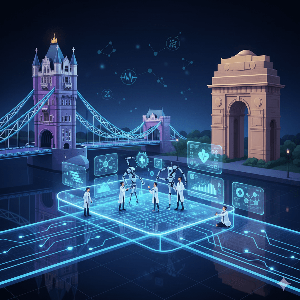 India–UK Deepen Collaboration in AI & HealthTech Innovation: Building a Smarter Future