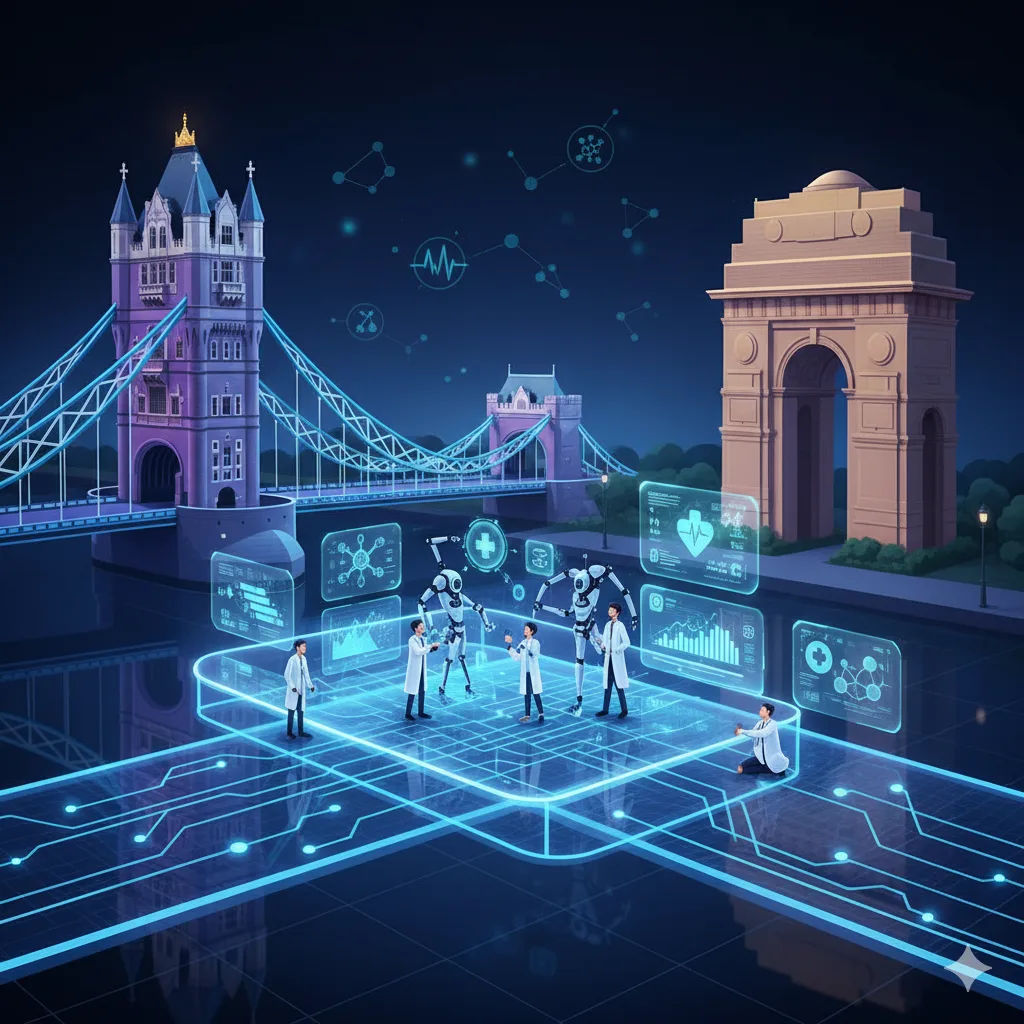 India–UK Deepen Collaboration in AI & HealthTech Innovation: Building a Smarter Future