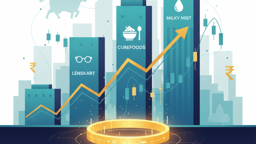 India’s IPO Boom Continues: Lenskart Files RHP Ahead of ₹1,000 Crore Issue, Curefoods & Milky Mist Join the Listing Wave 4 India’s IPO Boom Continues: Lenskart Files RHP Ahead of ₹1,000 Crore Issue, Curefoods & Milky Mist Join the Listing Wave